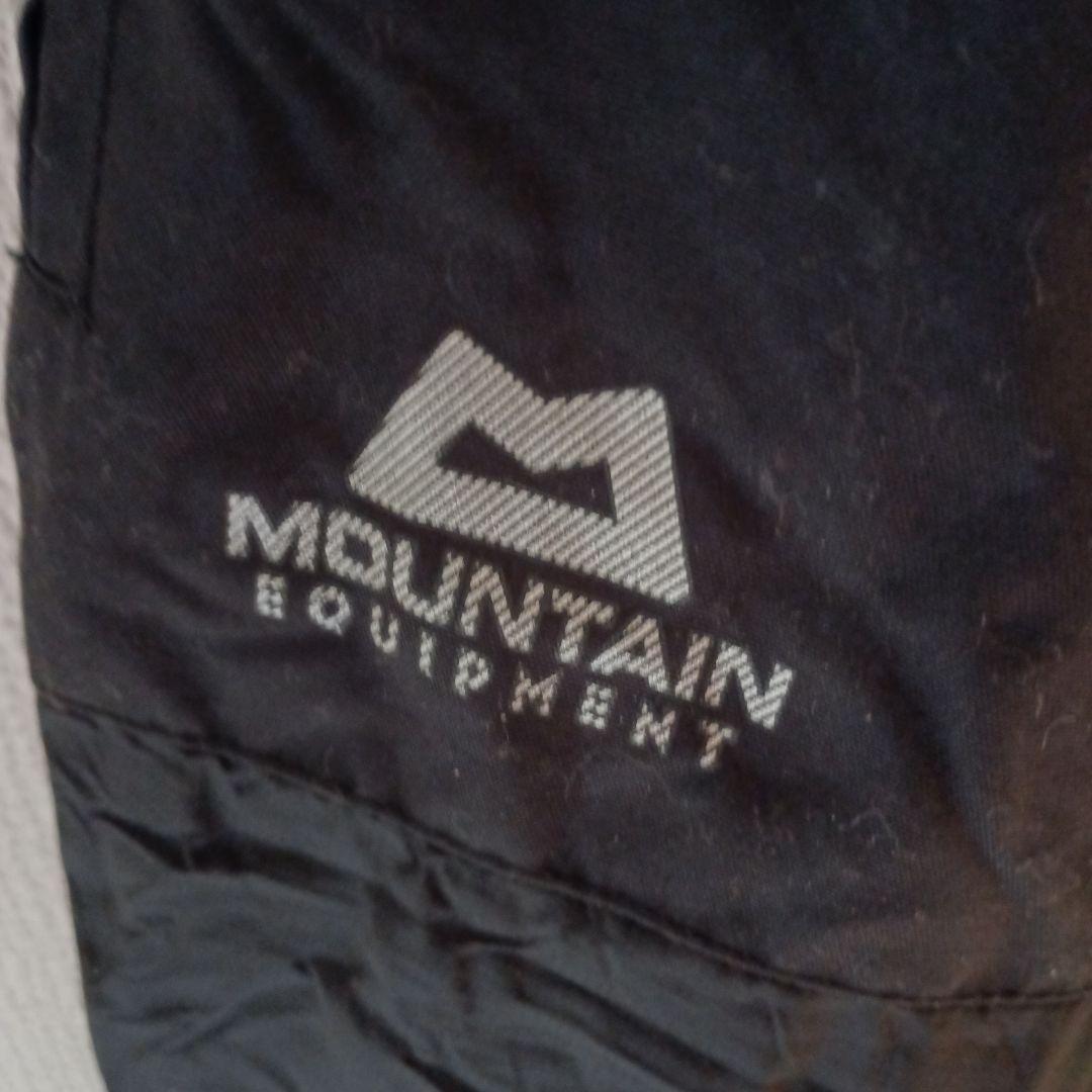 マウンテンイクイップメント☆ダウンパンツ☆ブラック☆サスペンダー☆両サイド全開