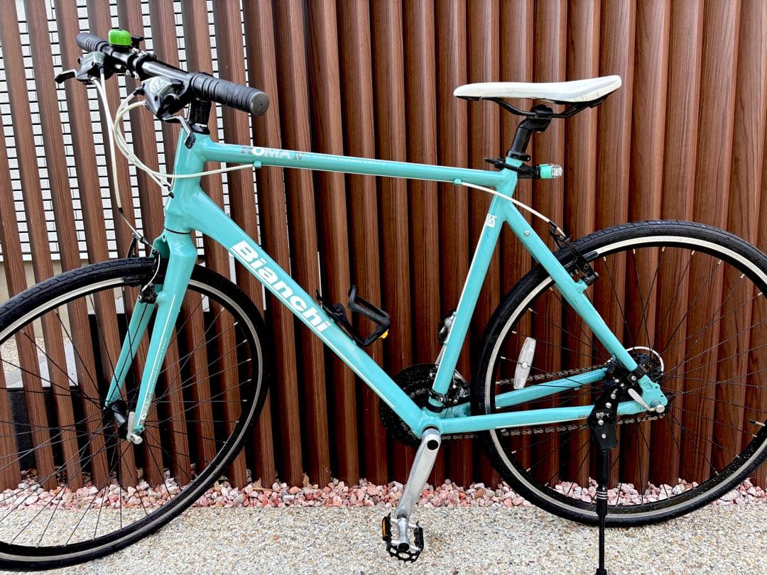 最終★引取限定【希少】57サイズ　Bianchi Roma4 ビアンキ　ローマ4