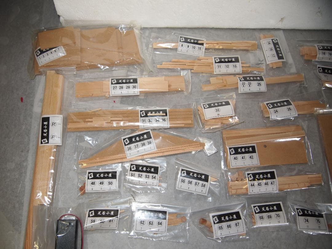 木製模型キット 芝居小屋 小林工芸　未使用