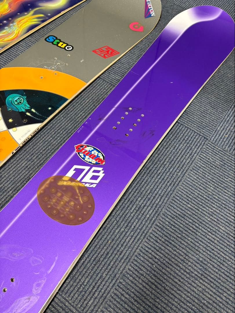 スノーボード まとめ売り スノボ BE!POP RICE28 burton 他