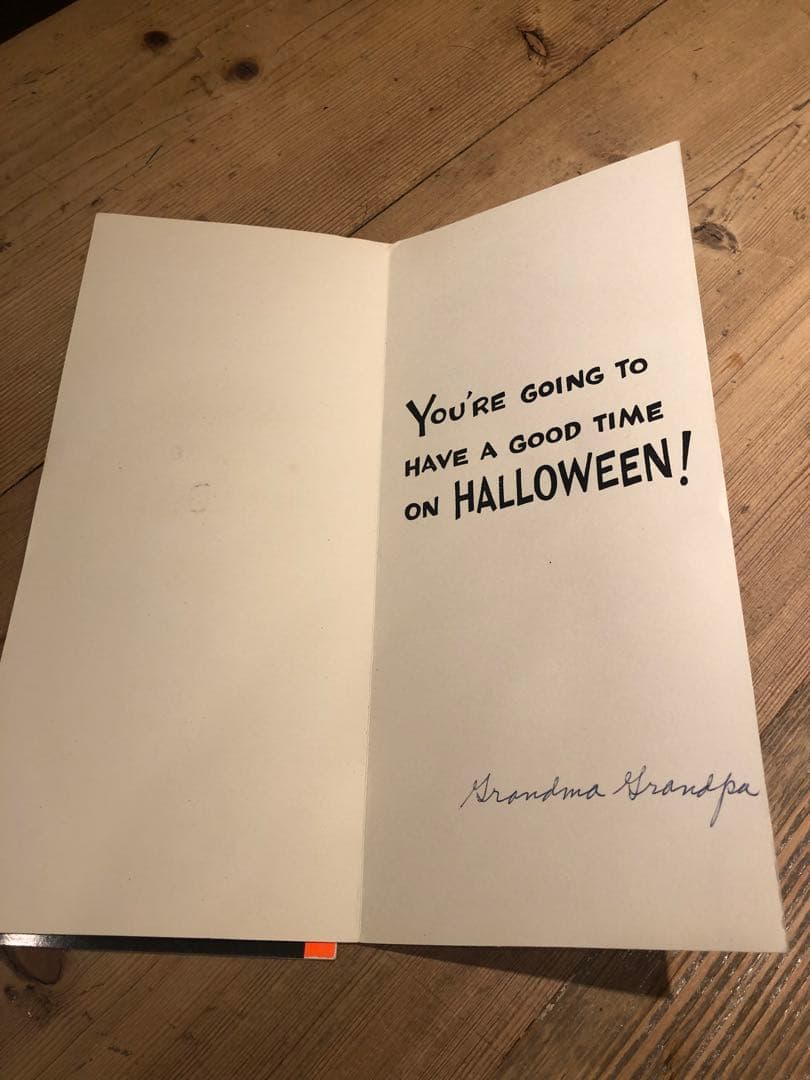 ビンテージ　スカル　髑髏　骸骨　モンスター　ハロウィン　ミッドセンチュリー