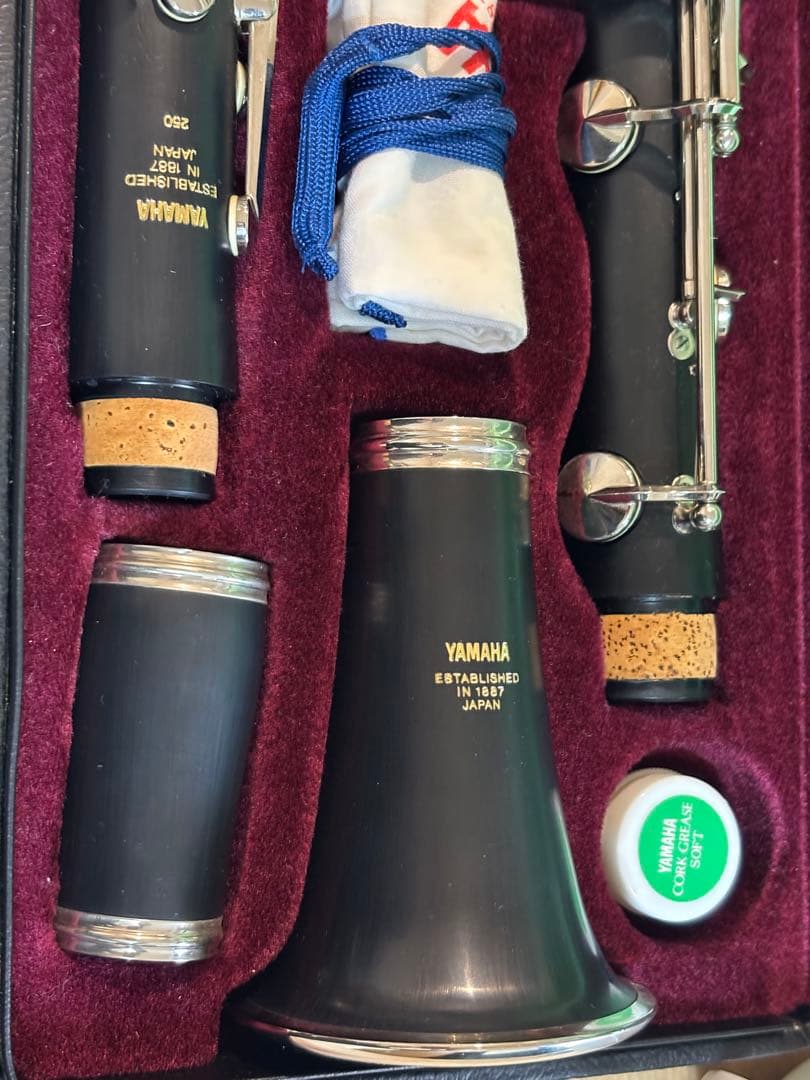 【美品】YAMAHA クラリネット本体　YCL250