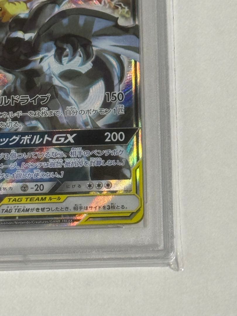 【PSA10】ピカチュウ＆ゼクロムgx sa psa10 タッグボルト