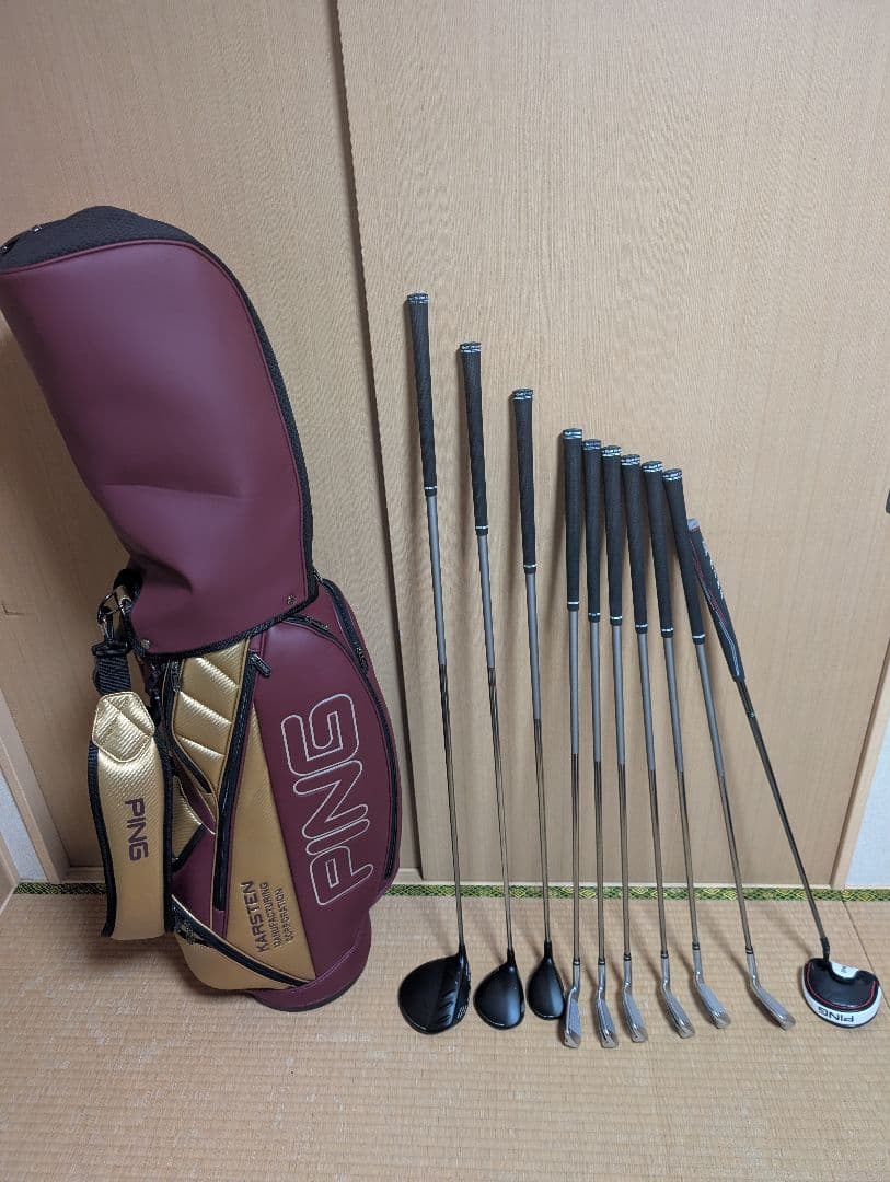 PING G430 ゴルフクラブセット 10本 キャディバッグ付き