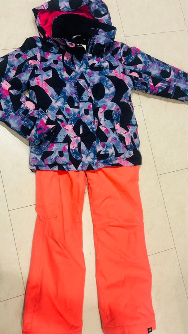 ROXY スノーボードウェアセット こども150