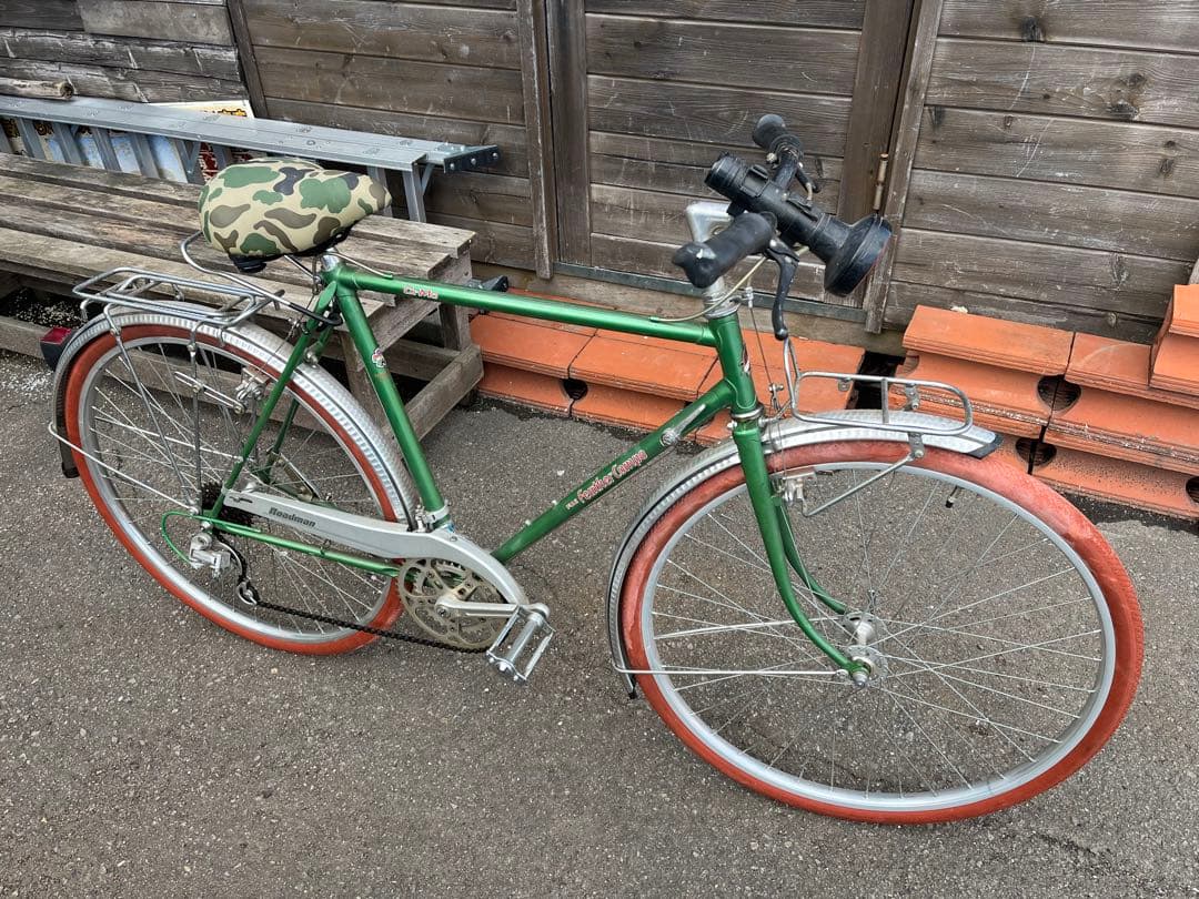 珍品フジ自転車 フジ自転車、レトロフジ自転車 フジロードマン、フジフェザーコンポ