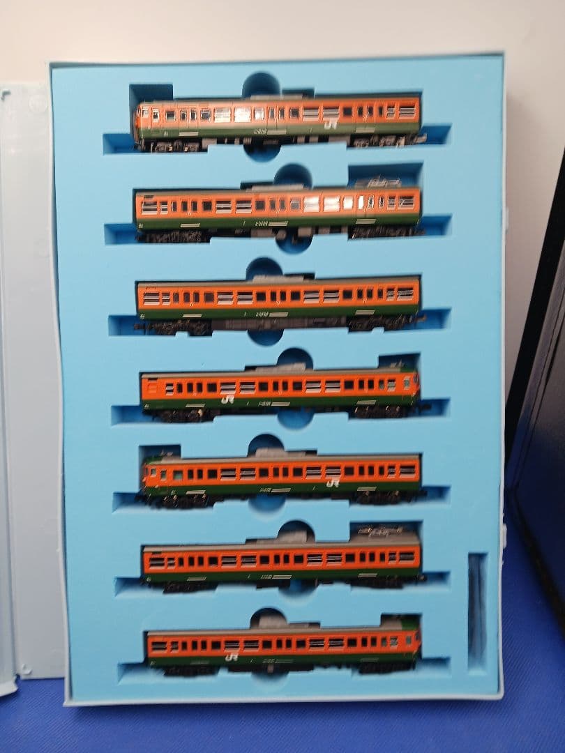 まっさん専用 マイクロ A7773 115系 300 湘南色 岡山電車区 7両