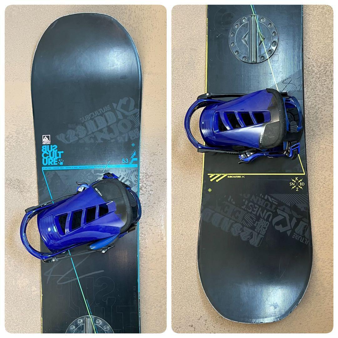 傑作ボード！ K2 ハイブリッド キャンバー SUBCULTURE 153