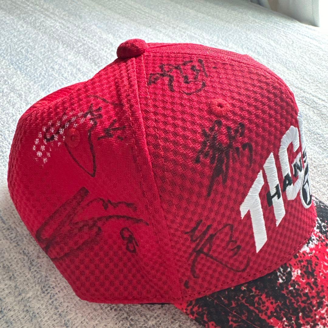 ⭐︎直筆⭐︎人気 計7選手のサイン入り⭐︎ 2024 阪神タイガース 非売品キャップ