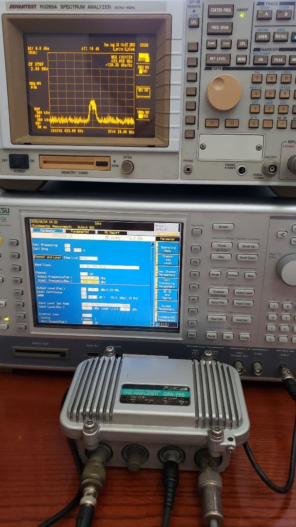 アンテン GPA-720 430MHz プリアンプ NF0.6dBバージョン