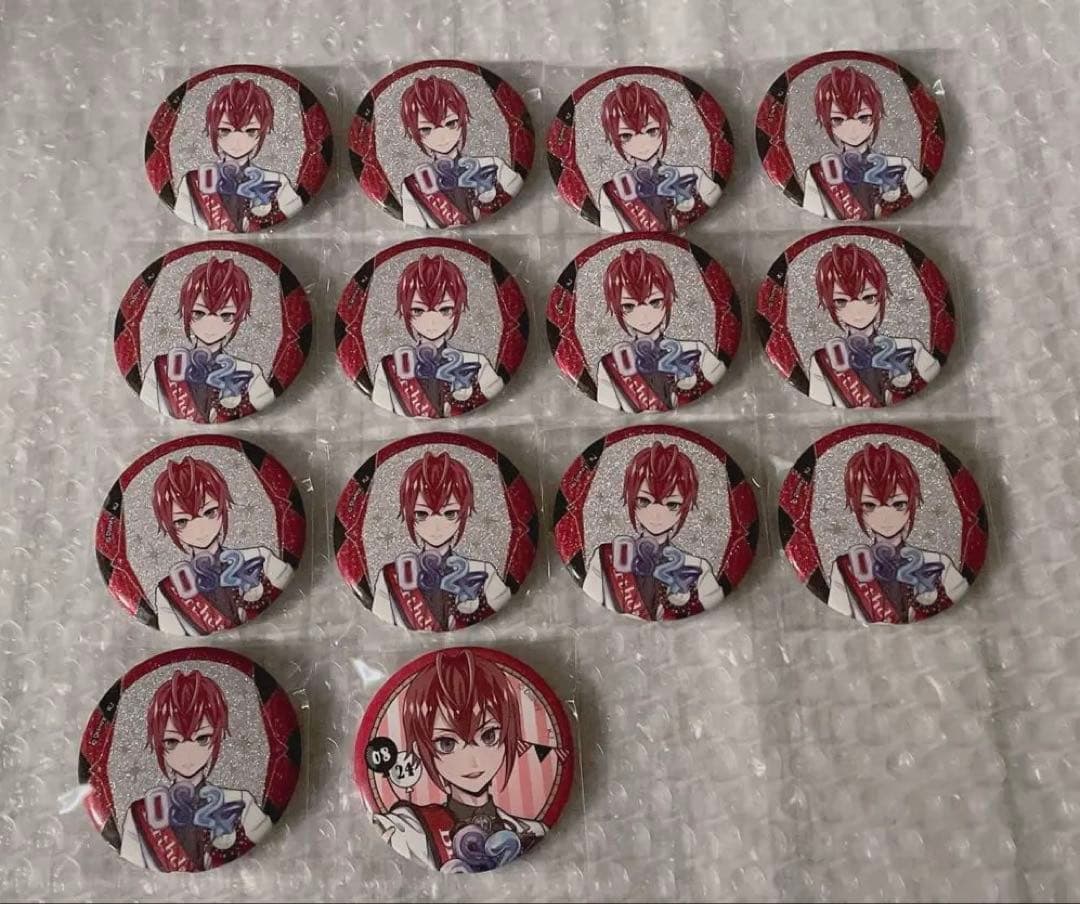 ツイステ リドル おめかし バースデー グリッター 缶バッジ ほか まとめ