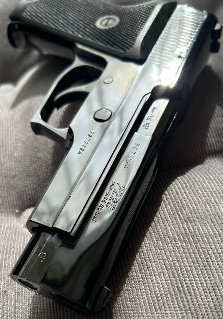 【タナカ】SIG P220 IC Early Model スチールフィニッシュ‼️