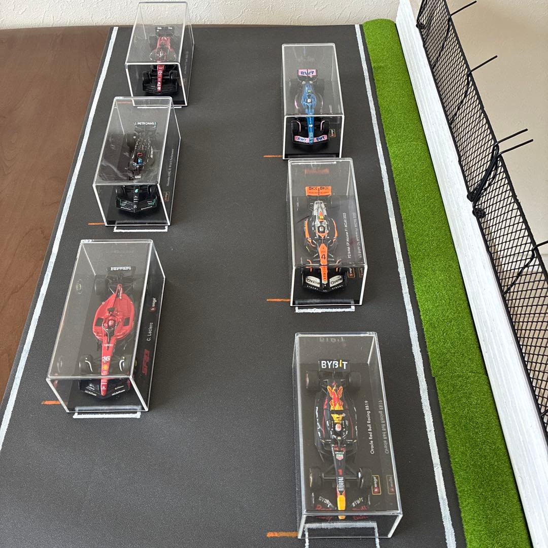 Burago 1/43 ミニカー F1 2023 6台セット ドライバーあり