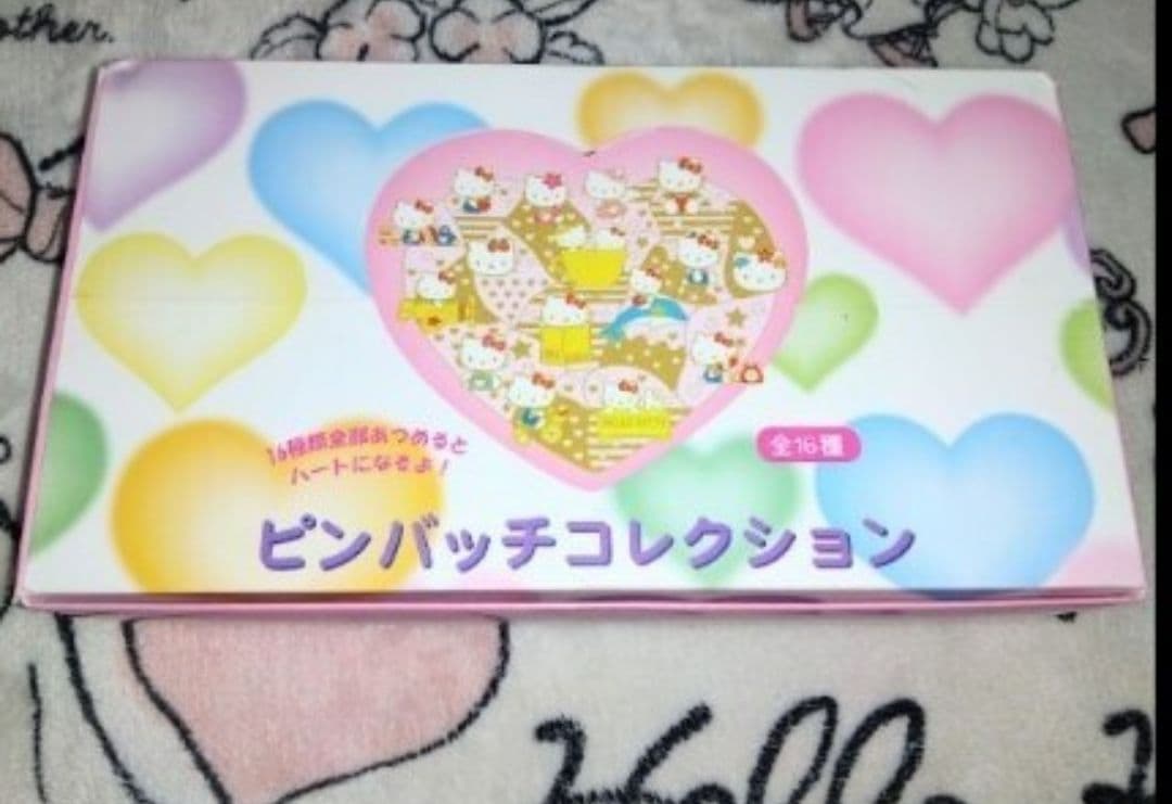 【2002】ハローキティ　ピンバッジコンプリートBOX