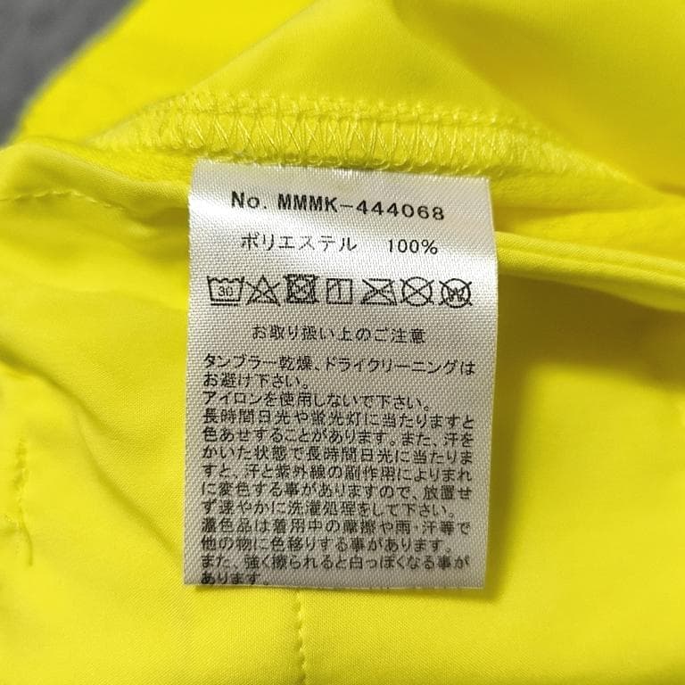 新品　ムータマリン　MUTA　メンズ　ショートパンツ　サイズ5　イエロー　ゴルフ