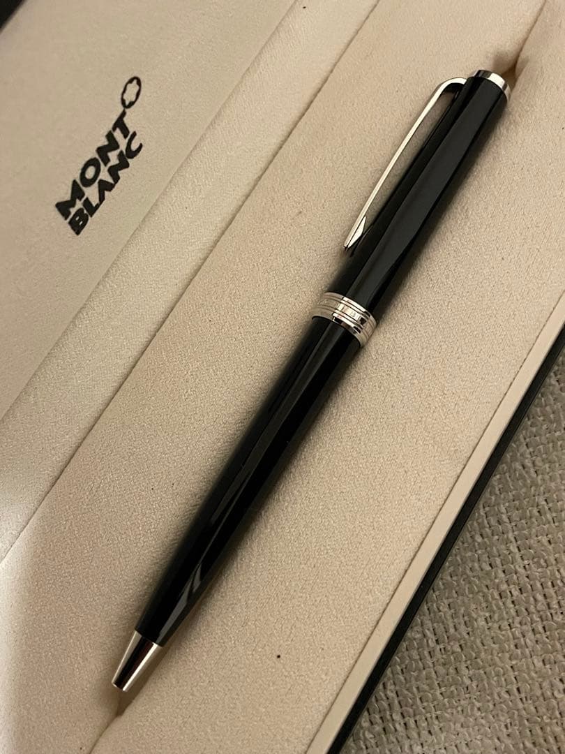 ◾️美品◾️モンブラン クルーズ ボールペン◾️ 化粧箱付属◾️筆記良好◾️プラチナ◾️