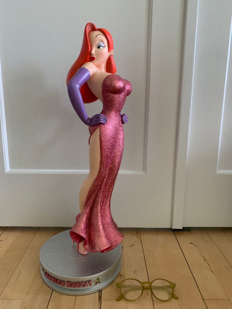 ディズニー　ジェシカ ラビット スタチュー  置物 ビッグ　フィギュア