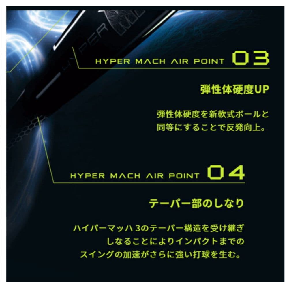 Rawlings HYPER MACH-AIR 軟式バット