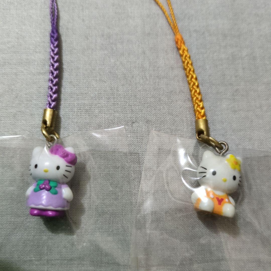 ハローキティ デイリーヤマザキオリジナル根付け 5個コンプセット