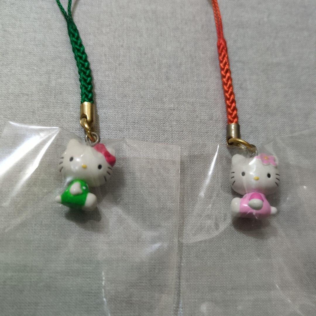 ハローキティ デイリーヤマザキオリジナル根付け 5個コンプセット