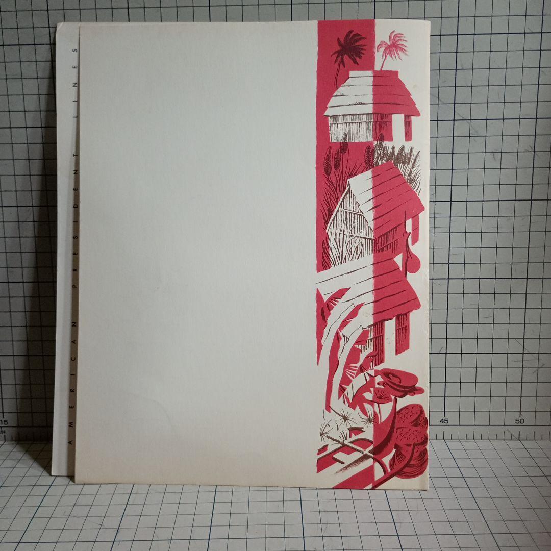 AMERICAN PRESIDENT LINES メニュー　希少