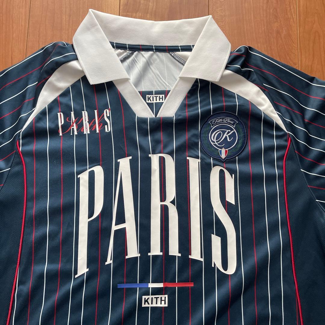 kith サッカーシャツ　PARIS サイズM