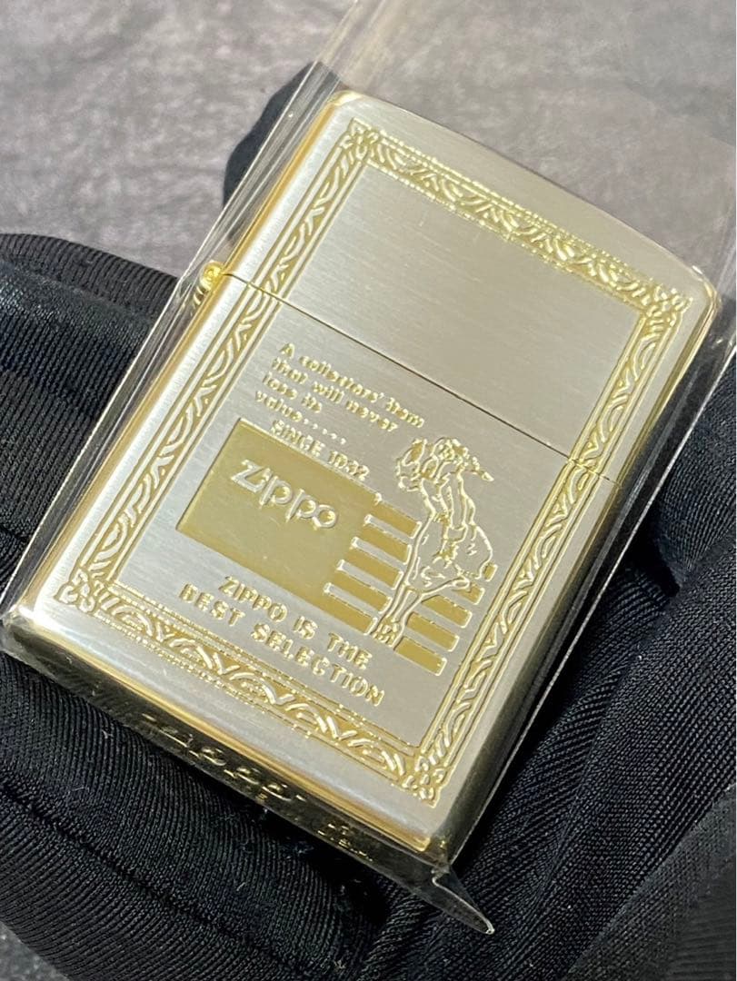 zippo ウィンディ 4面ゴールド 前面ゴールド刻印 2007年製