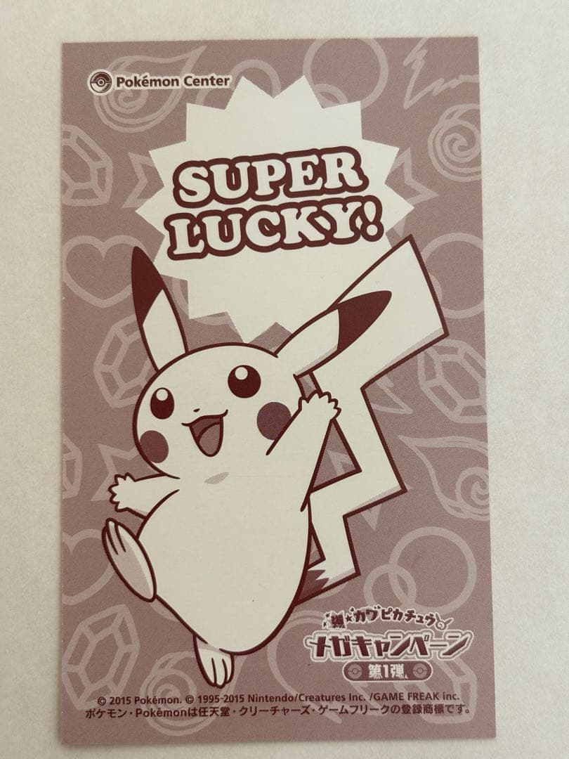 ポケモンセンター ポンチョを着たピカチュウ 名刺カード メガシンカ レックウザ