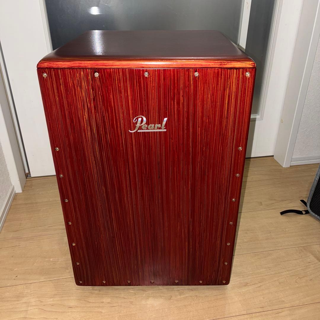 美品　いい音！　Pearl カホン　純正カホンケース付き