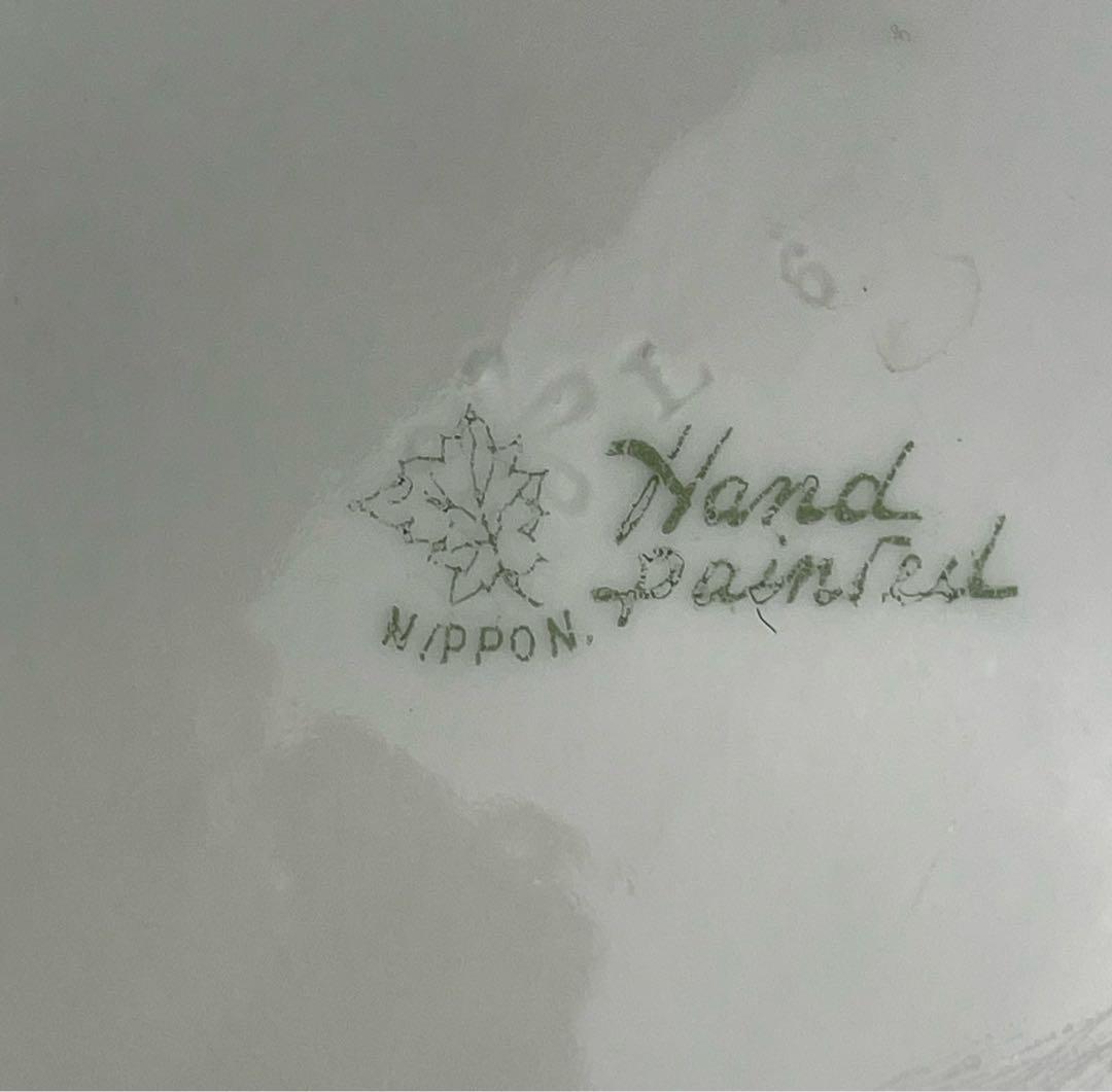 【訳あり】オールドノリタケ フライングスワン 脚付きティーポット ジュエル