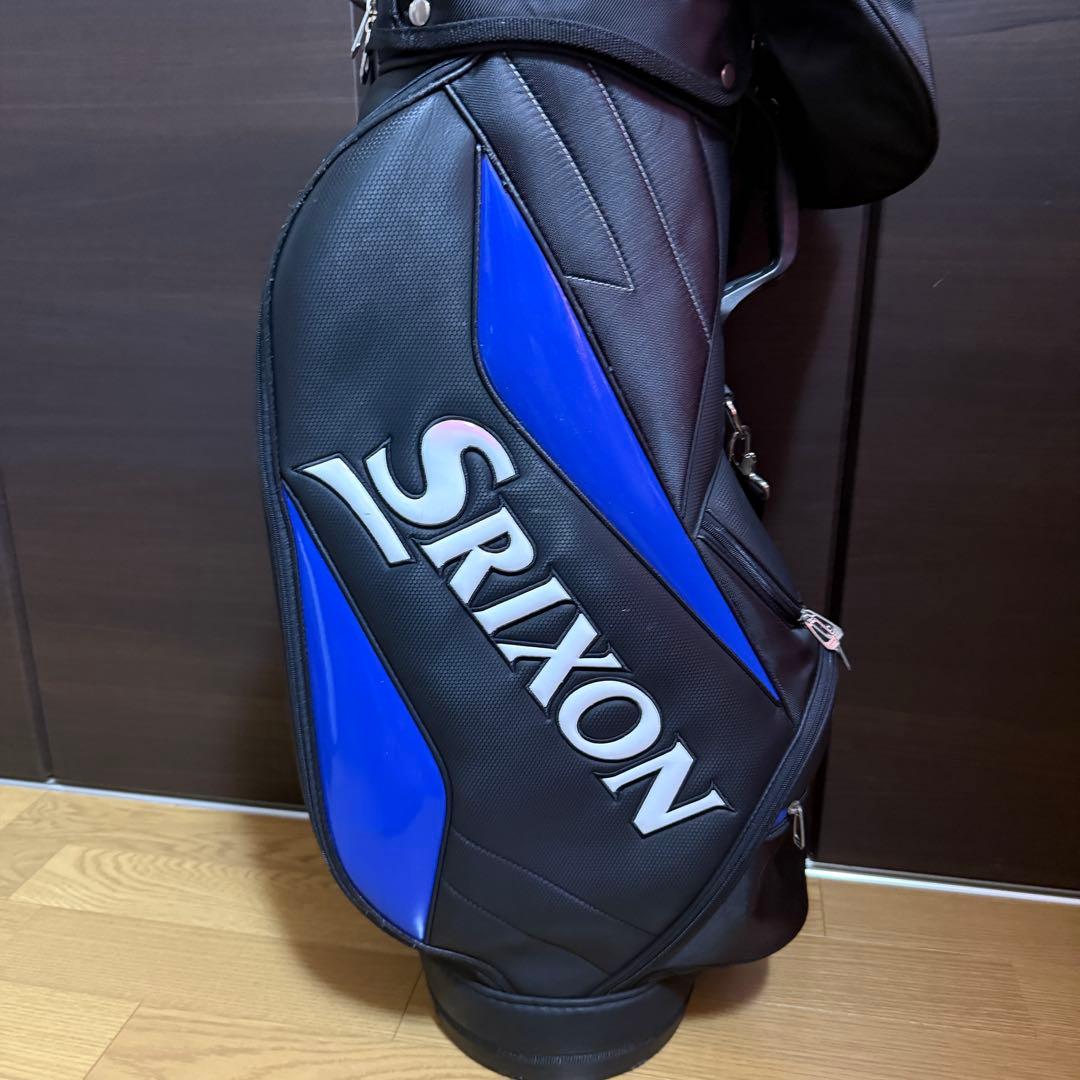 Srixon キャディバッグ ゴルフバッグ ブルー ブラック