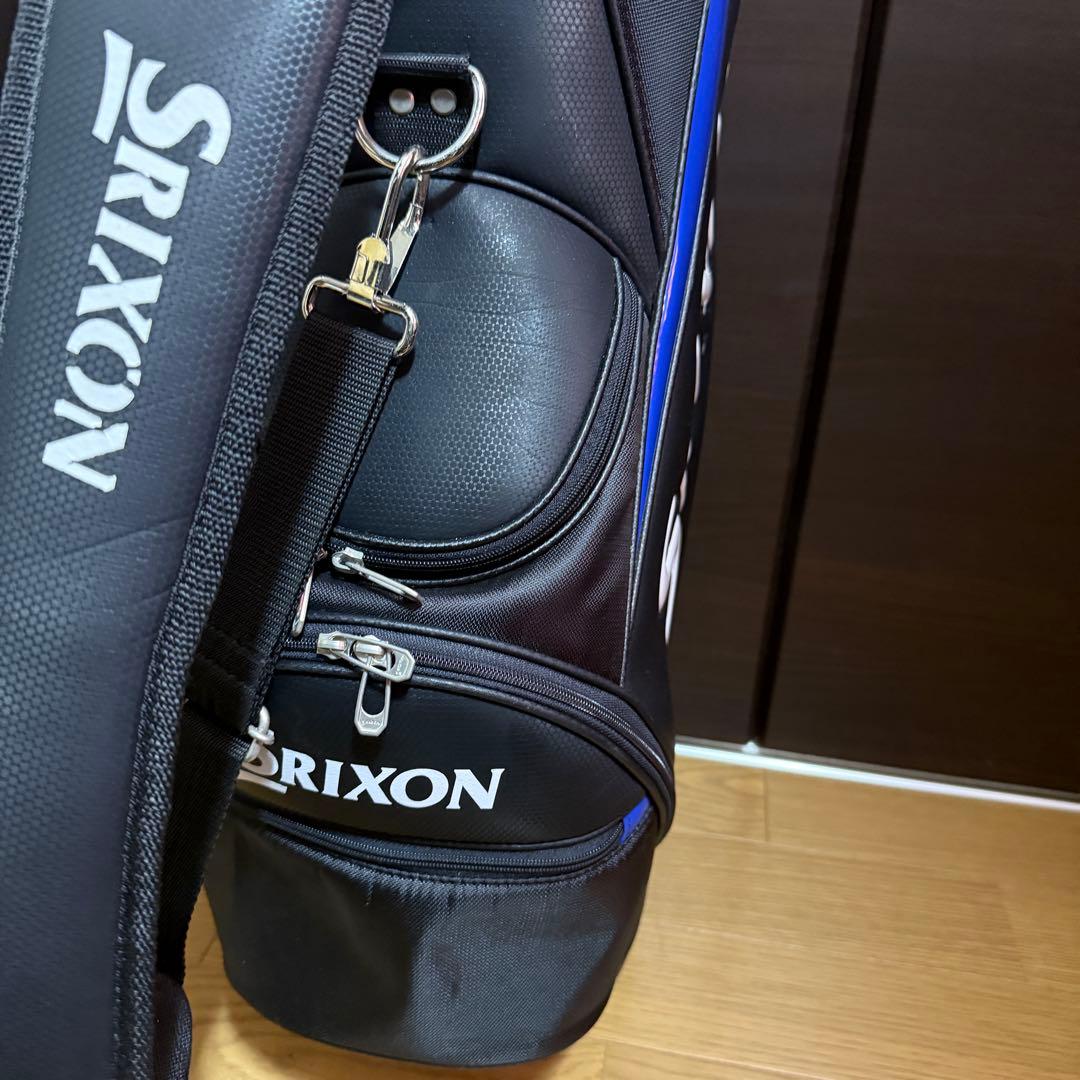 Srixon キャディバッグ ゴルフバッグ ブルー ブラック