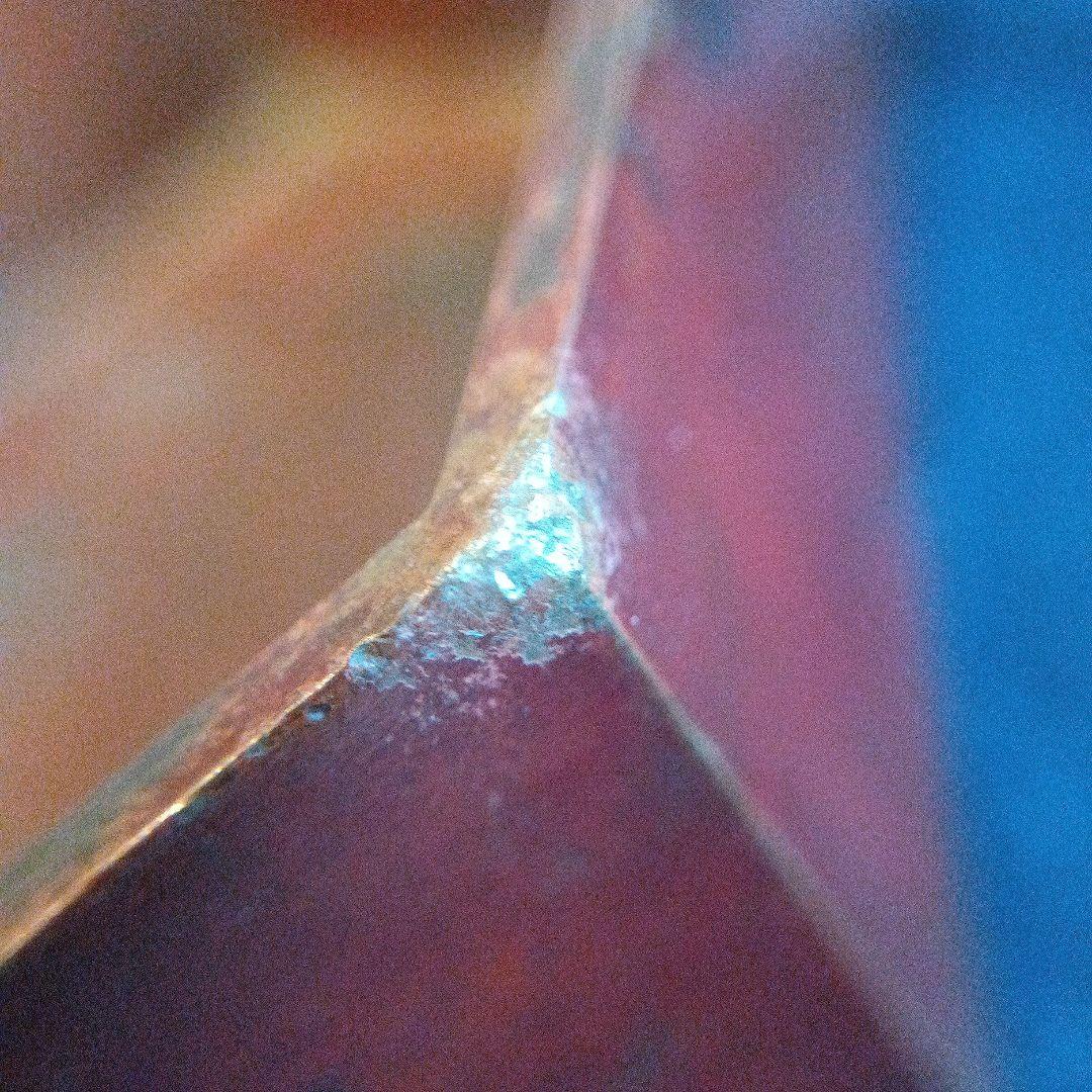 六角形の金属製灰皿　アンティーク　レトロ　記念品