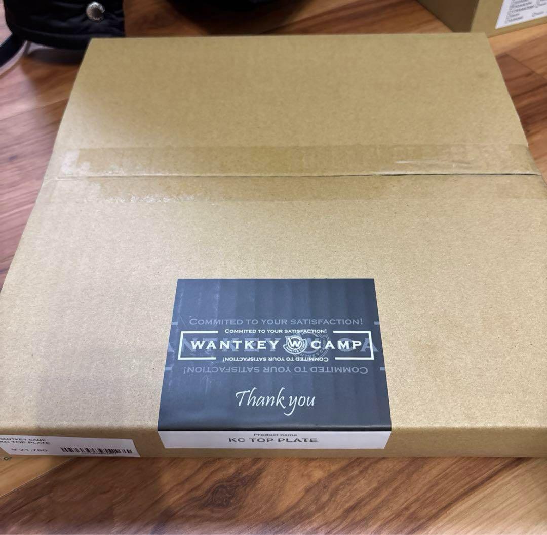 【新品未使用】KC TOP PLATE／サンゾー工務店　WANTKEY CAMP