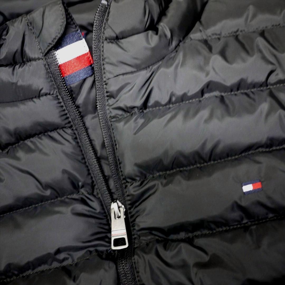 新品 トミーヒルフィガー THPROTECT 軽量 耐水 中綿 ベスト M 黒