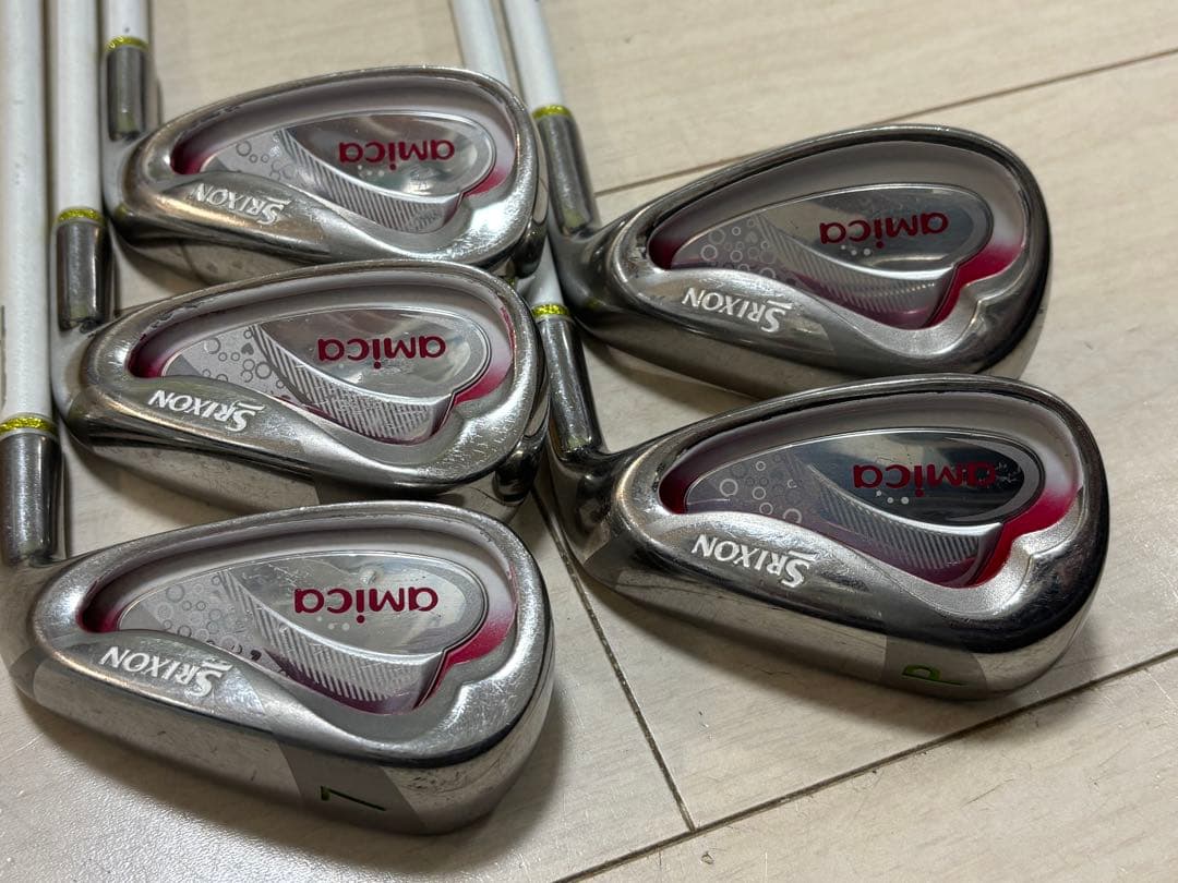 スリクソン アミカ アイアン 5本セット レディース　フレックスA