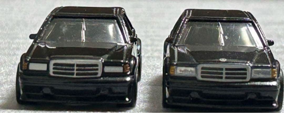 ホットウィール メルセデス ベンツ 190E 2台セット