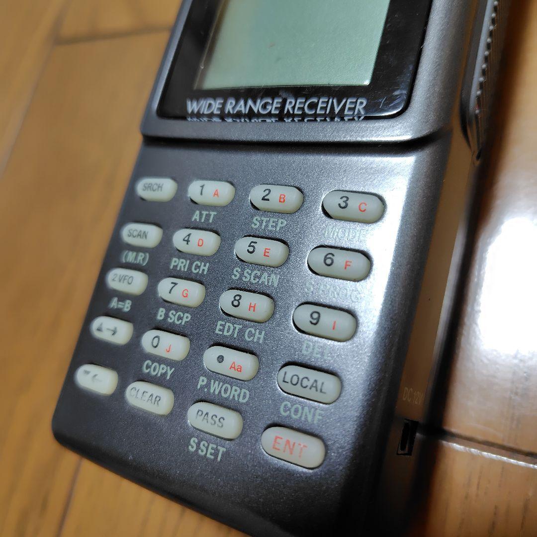 AOR AR 8000 広帯域受信機　ハンディ　動作　アダプターと説明書付き