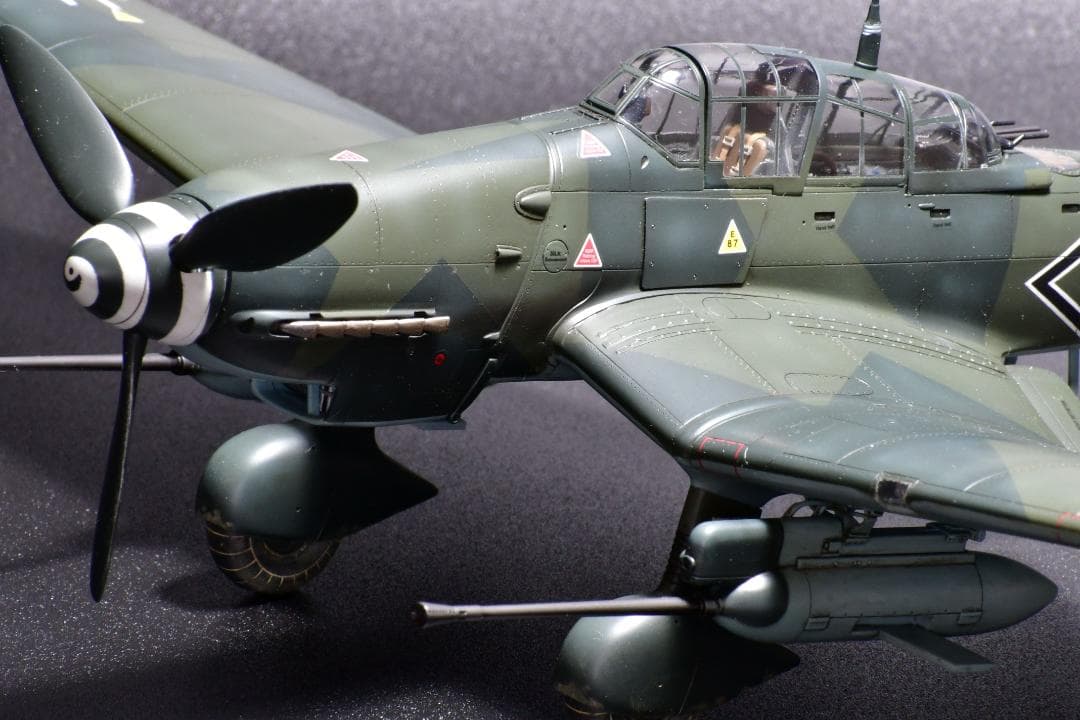 PJ.231 　ハセガワ1/48 Ju87G-2 STUKA 完成品