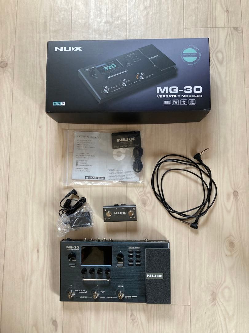 NUX MG-30 デジタルモデリングエフェクター