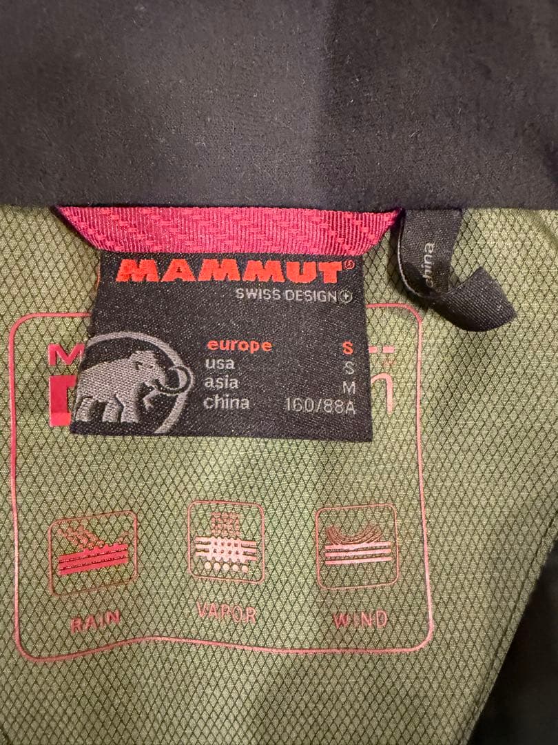 FROM JAPAN 様用 MAMMUT 防水ジャケット