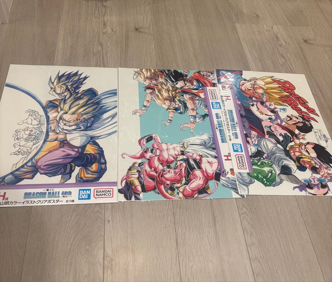 【大人気‼️】40th ドラゴンボール一番くじ　ポスター・ステッカーセット！