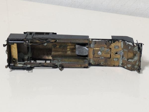 Y【ジャンク品】鉄道模型 C11形? 蒸気機関車 ２両 上部のみ 欠品あり S
