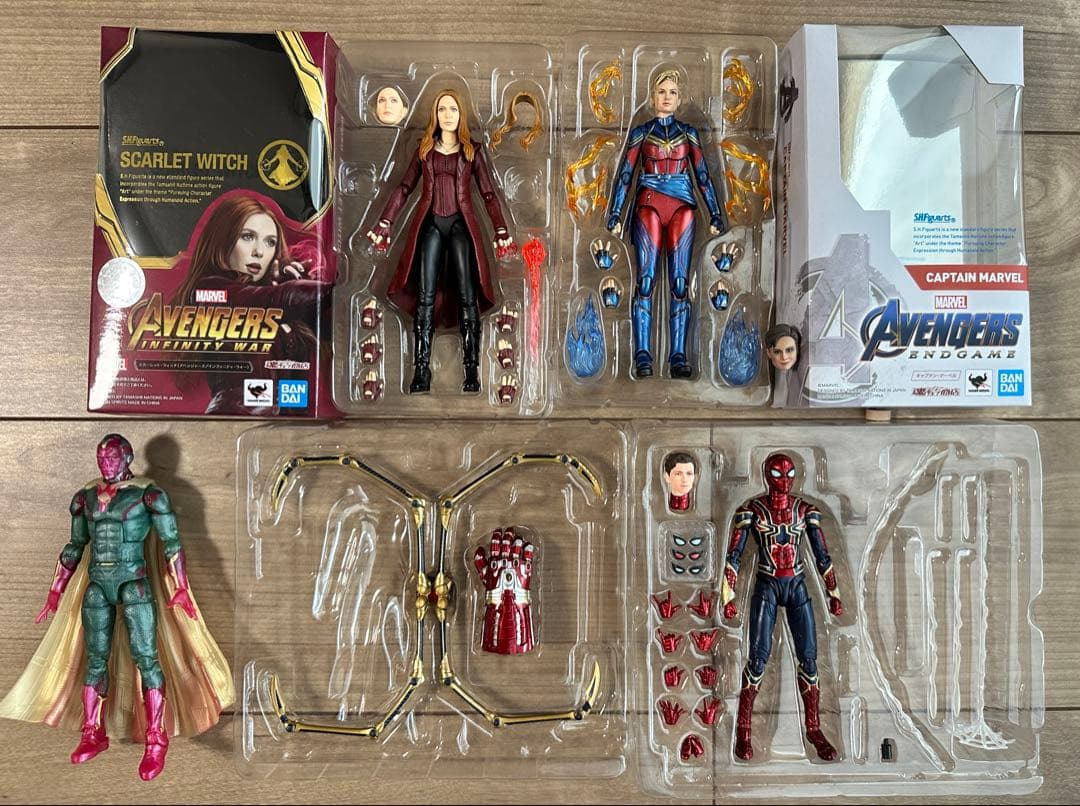【 xxxa 】　マーベル　フィギュアーツ　マーベルレジェンド　セット
