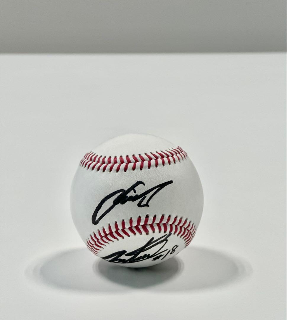 レア！埼玉西武ライオンズ　松坂大輔　直筆サインボール　引退日付入り