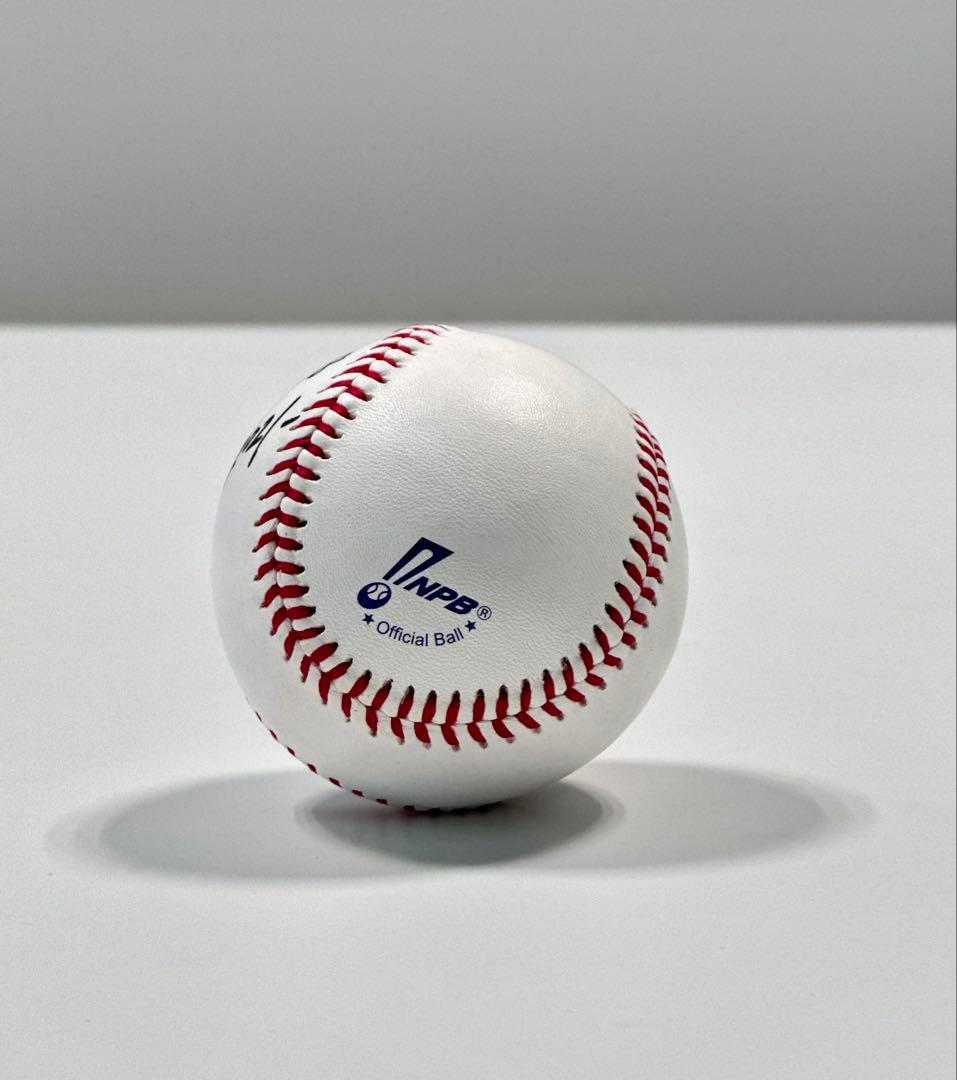 レア！埼玉西武ライオンズ　松坂大輔　直筆サインボール　引退日付入り