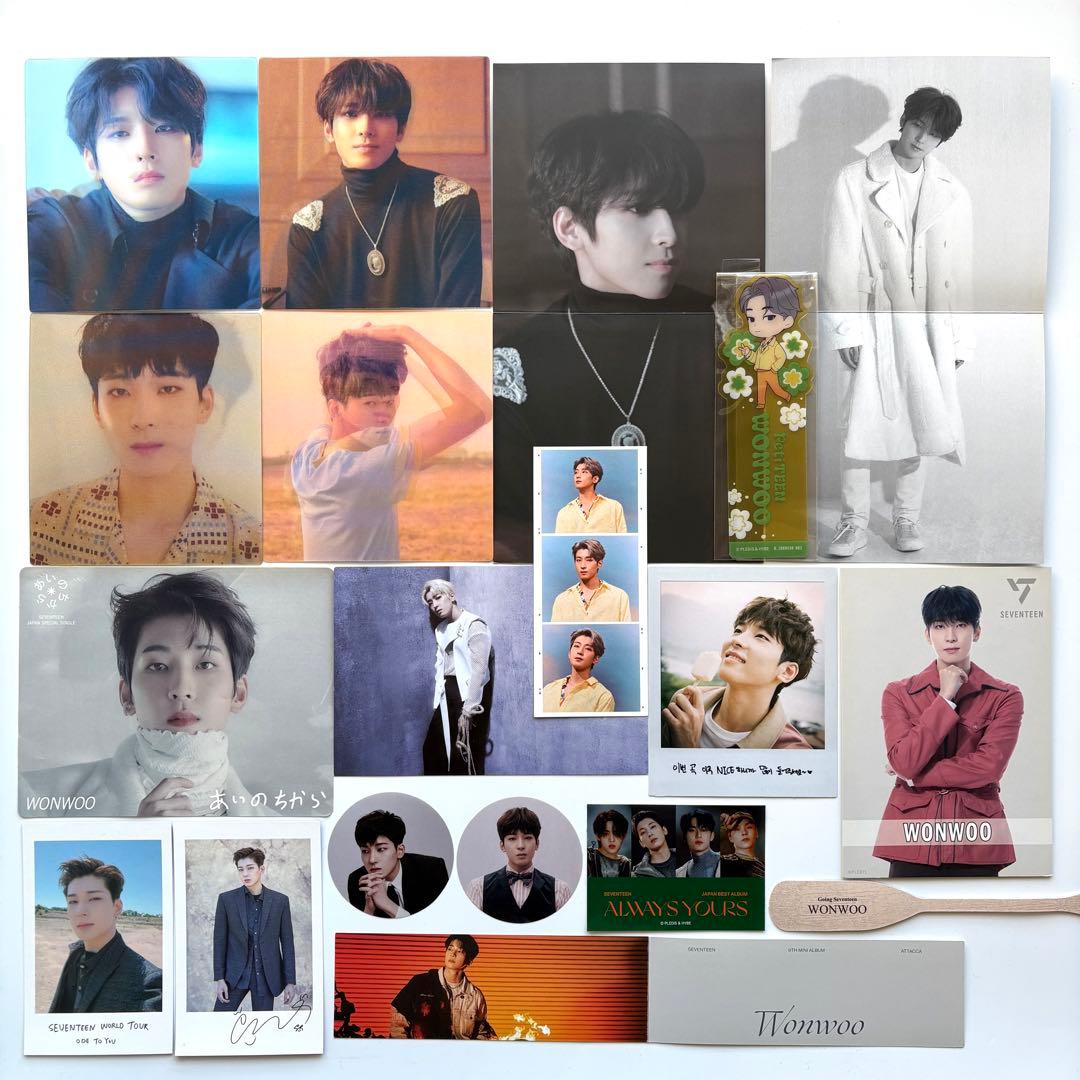 seventeen 缶バッジ　ミンハオ　ジュン　ウォヌ　ウジ　ホシ　anan