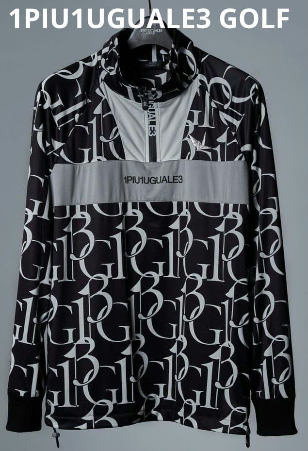 1PIU1UGUALE3 GOLF プルオーバースニードジャック ブルゾン