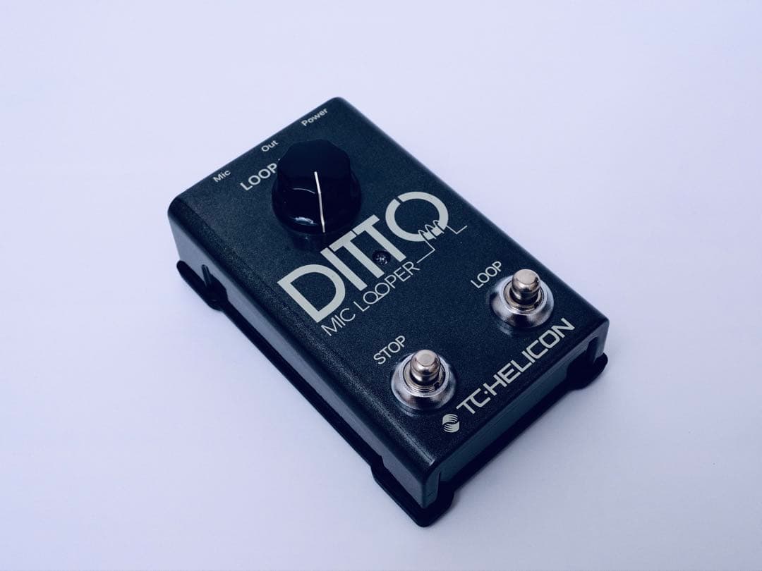 DTM・DAW TC-HELICON DITTO MIC LOOPER