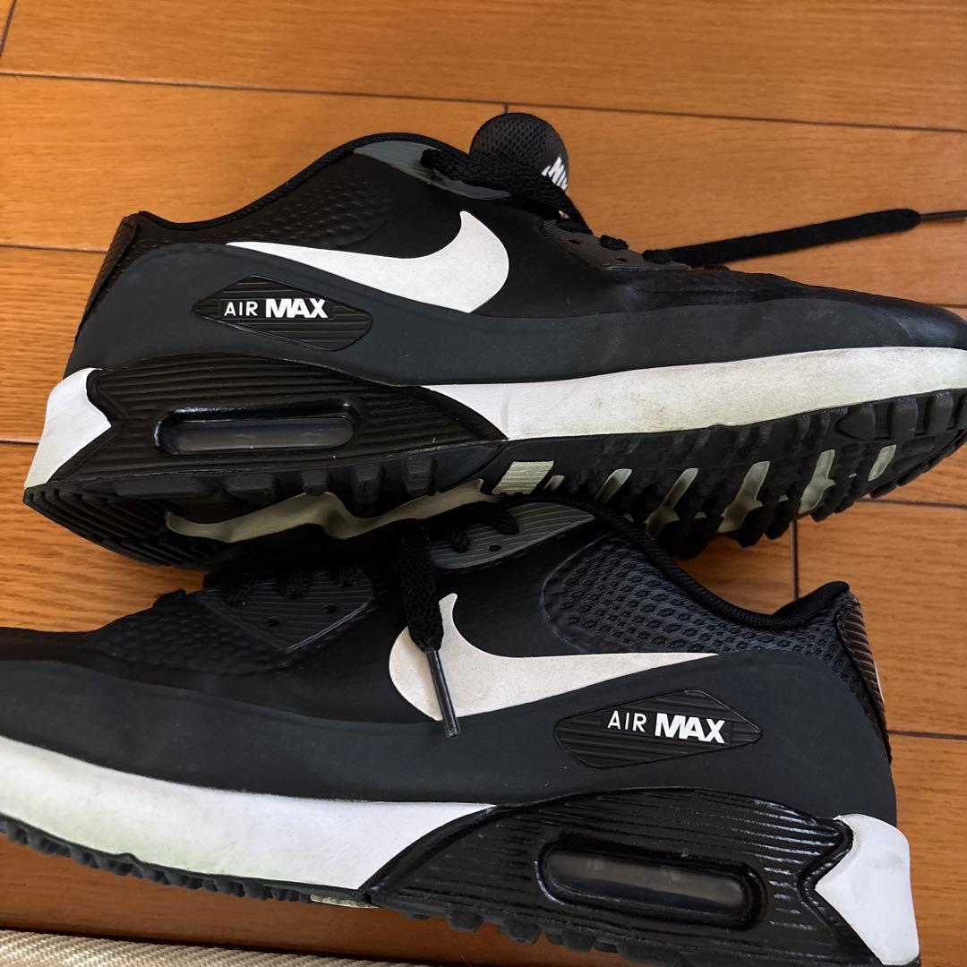 NIKE エアマックスG ブラック　25.0 ゴルフ